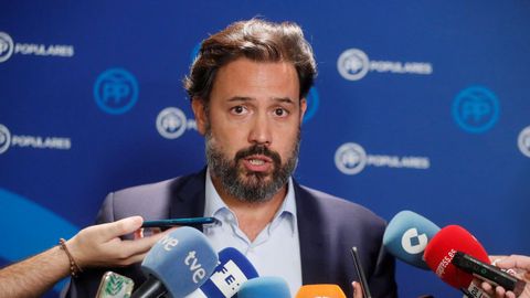 El portavoz adjunto del grupo popular en el Congreso, Guillermo Mariscal