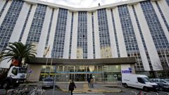 Edificio de la Xunta en A Coru�a, donde trabaj� Estrella P�rez hasta su jubilaci�n.