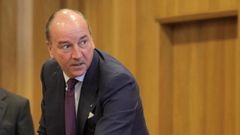 Luis Felipe Utrera-Molina, el pasado mes de julio en el juicio por la propiedad del pazo de Meir�s