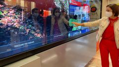 Reyes Maroto en la presentaci�n del nuevo centro multimedia interactivo