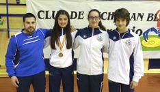 Expedici�n cruce�a que particip� en la competici�n en Madrid.