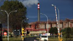 Complejo industrial de Alcoa San Cibrao