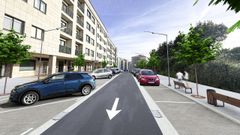 Recreaci�n del proyecto de la reforma integral de la calle Andr�s Pan Vieiro. 