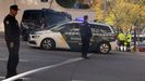 Despliegue de seguridad, este jueves, en torno a la Embajada de Estados Unidos
