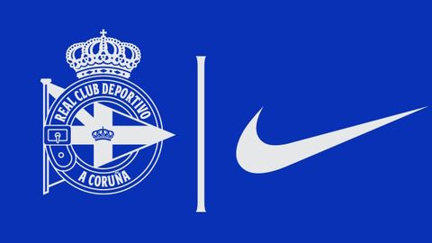 Anuncio del Deportivo de su nuevo acuerdo con Nike.