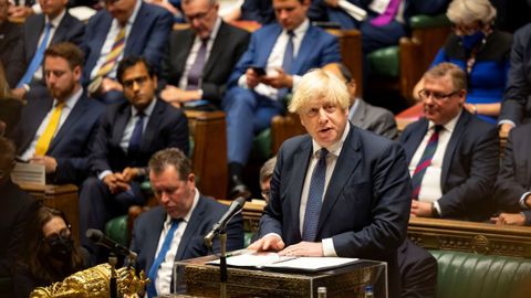 Boris Johnson abri este mircoles el debate sobre Afganistn en la Cmara de los Comunes.