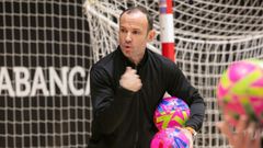 Marrube, durante a xornada Vista Alegre polo mundo cos xuven�s do Reyco Burela FS.