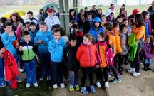 Sesenta corredores participaron en la prueba preparatoria de campo a trav�s en As Lamas.
