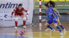 Buena tarea defensiva de las ourensanas para ganar con tranquilidad