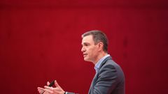 El presidente del Gobierno, Pedro Snchez, comparece en la convencin anual del Partido Socialdemcrata alemn en Berln