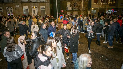 Los Reyes Magos en Porto do Son.