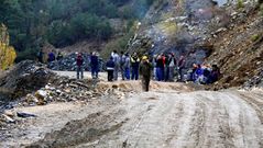 La carretera de San Vicente ha vuelto a hundirse