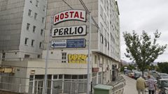 El hostal Perlío lleva desde el 2002 cerrado