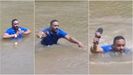 El reportero pis accidentalmente el cuerpo de Rassa. La nia falleci ahogada en el ro.