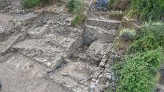 Parte de la zona de excavaci�n en la que trabajan los arque�logos de Sputnik Labrego