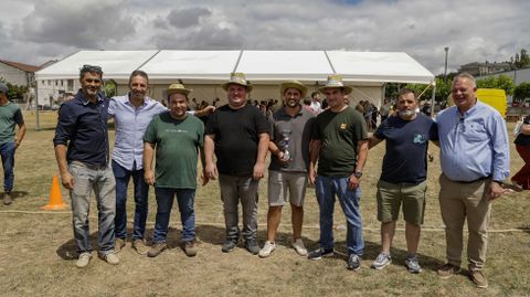 Un grupo de chantadinos se sum� a la prueba del tiro de cuerda