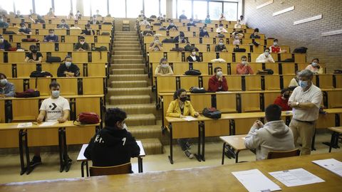 Comienzan las pruebas de selectividad en Lugo