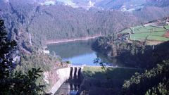 Vista de archivo del embalse de Doiras, en el Occidente asturiano