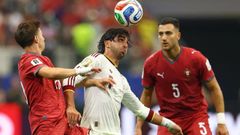 Ferran Torres fue el �nico jugador espa�ol amonestado en la ronda eliminatoria.