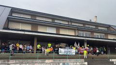 Este jueves celebraron la sexta protesta en las instalaciones del colegio burelense