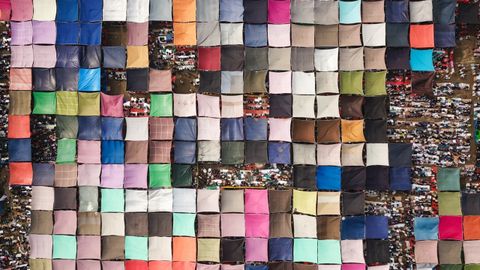 La ganadora en la categor�a de gente es la titulada �peregrinaci�n de millones de personas�