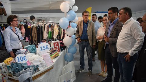 Apertura de la ferial del comercio de Prolimia en el pabellón de Xinzo