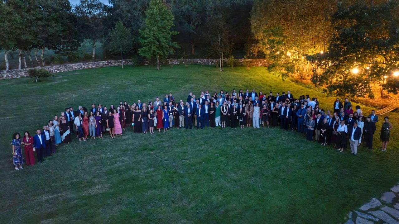Caixa Rural Galega reunió a 200 empleados en Lugo para celebrar sus 60 años de historia