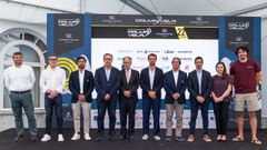 Francisco Jos� Villalonga, Patrick Tous, Hugo Ram�n, Joaqu�n Gonz�lez Devesa, Javier Sanz, Michael Sandberg, Antoni Castell, David Salom, Catalina Darder y Timoth�e Villain-Amirat participaron en la presentaci�n de la Sandberg PalmaVela