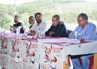 El restaurante Balar�s fue el lugar escogido para la presentaci�n del festival, en la tarde de ayer. 