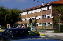 En el instituto Garc�a Barros los desperfectos afectaron a las bajantes del tejado.