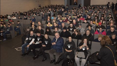 Lectura del manifiesto contra las violencias en Cee