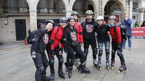 Houbo quen preferiu patinar que correr
