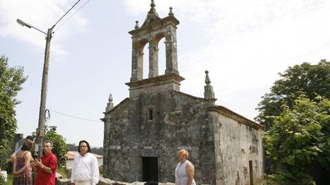 A igrexa antiga, en foto de arquivo