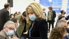 La presidenta del Partido Popular de Asturias, Teresa Mallada