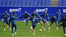 Entrenamiento del Real Oviedo