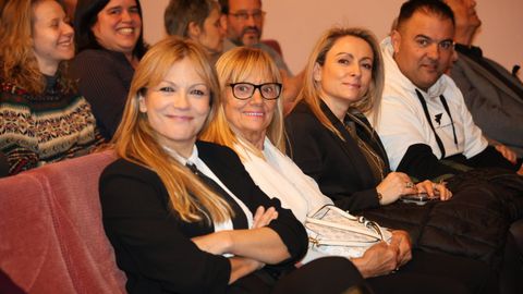 Isabel Blanco, con su madre