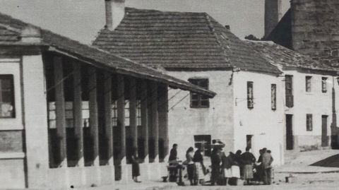 La antigua plaza de abastos de Sanxenxo