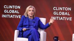 HIllary Clinton, en una imagen de septiembre del 2025