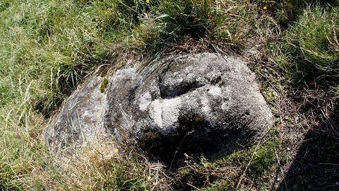 Monte de O Pindo.Cruz