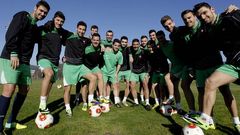 La plantilla del Racing no depende de resultados ajenos