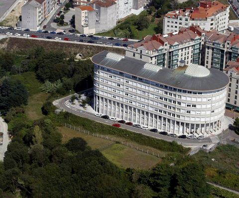 El edificio proyectado por la Xunta ocupar� los terrenos adyacentes a la actual sede de los juzgados de A Parda. 