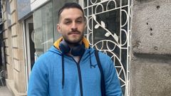 Jorge Hern�ndez es uno de los afectados por el ruido nocturno en Rogelio Abalde