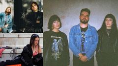 De izquierda a derecha, Cora Yako (arriba), Elegnelo (abajo) y Grande Amore