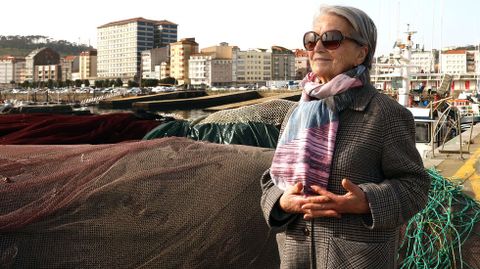 Gloria Lij�, en el puerto de Ribeira, narrar� sus vivencias en una mesa redonda con motivo del 8M