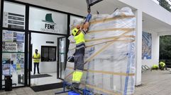 Suministro de agua en la zona de Ferrol