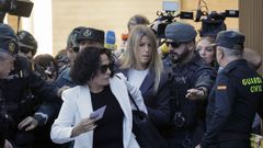 Maribel Vilaplana llega a los juzgados para declarar por su comida con Mazn