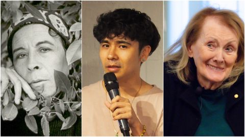 Pedro Lemebel, Ocean Vuong y Annie Ernaux.