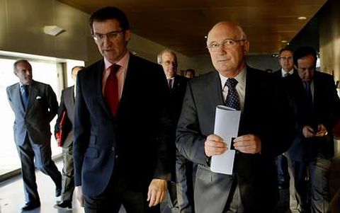 Fontenla pidi� ayer a Feijoo, a trav�s de una carta, la ayuda de la Xunta para Pescanova.