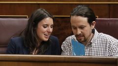 Iglesias reconoce que una baja participaci�n en la consulta sobre su continuidad tambi�n les obligar�a a dimitir