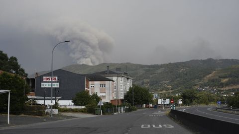 Incendio en Quiroga